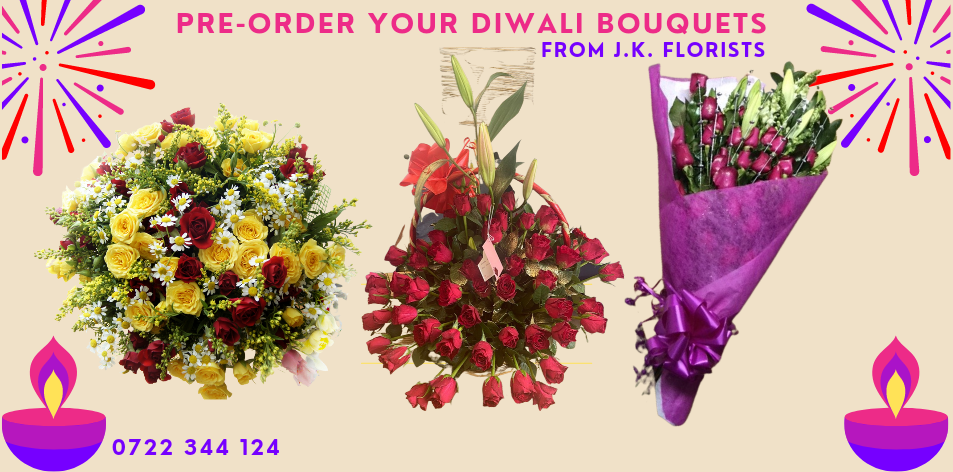 Pre-order your diwali bouquets