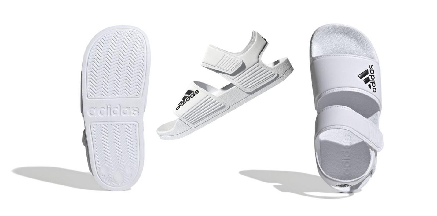Adidas ADILETTE SANDALS KIDS (White)