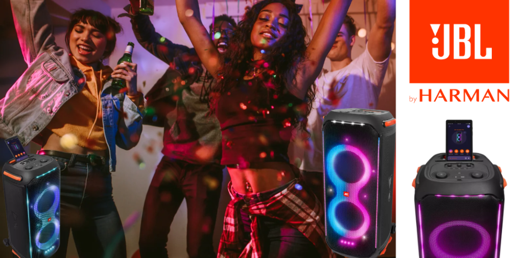 Unleash the Party with the JBL PartyBox 710: The Ultimate Portable Sound System with a Built-In Light Show!