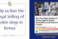 TNR Trust - Help Us Ban The Illegal Selling Of Stolen Dogs In Kenya