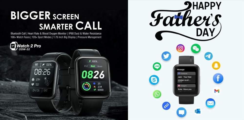 Oraimo Smart Watch 2 Pro: The Perfect Father's Day Gift For The Modern Dad