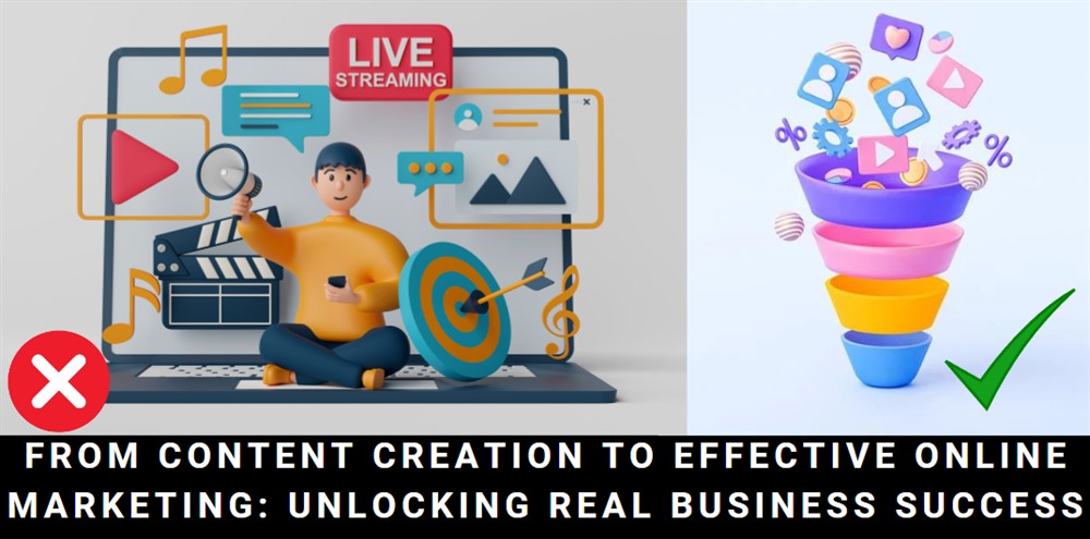 From Content Creation To Effective Online Marketing: Unlocking Real Business Success