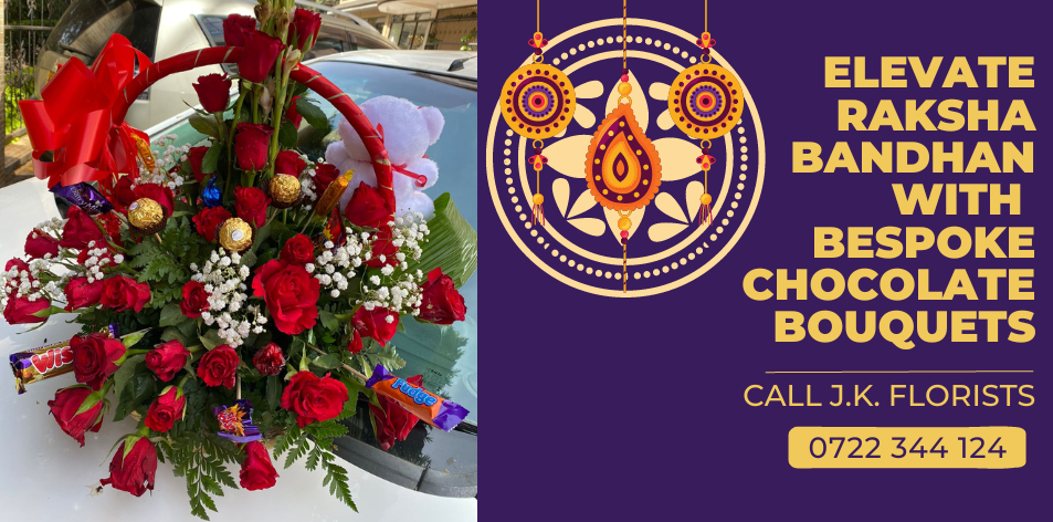 Elevate Raksha Bandhan With J.K. Florists' Bespoke Chocolate Bouquets