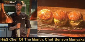 Trio Beef Sliders by Chef Benson Munyaka, H&S Chef Of The Month