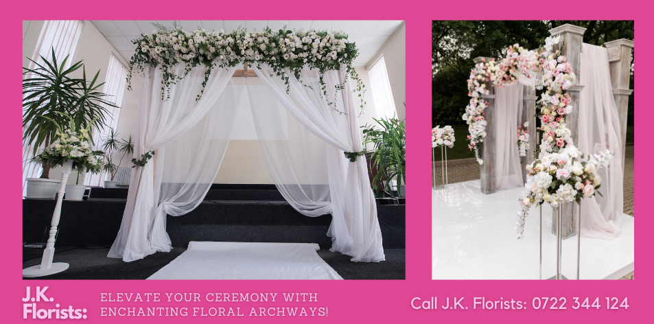 J.K. Florists' Archways Crafted For Perfection!