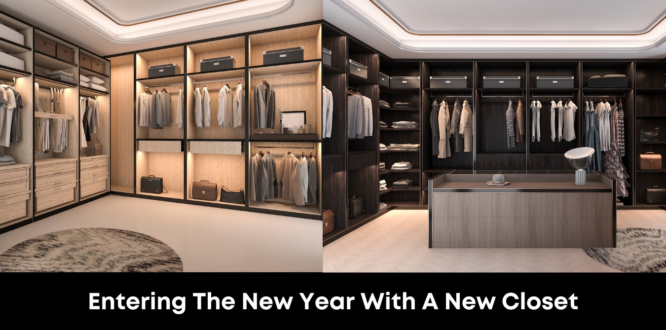 Entering the New Year with a New Closet
