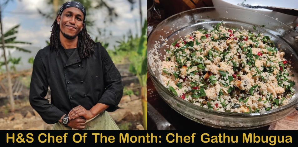 Jewelled Couscous by Chef Gathu Mbugua, H&S Chef Of The Month