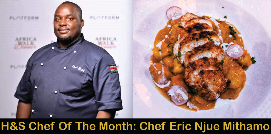 Coconut Gnocchi Curry With Grilled Chicken Breast by Chef Eric Njue Mithamo, H&S Chef Of The Month