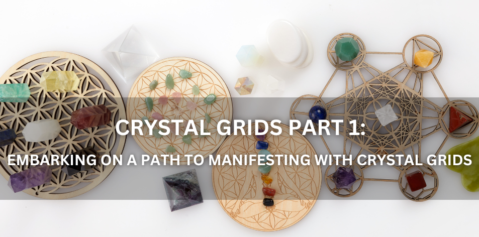 Crystal Grids Creating Sacred Geometric Patterns For Manifestation & Healing (Part 1) - Positive Reflection Of The Week