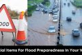 Essential Items For Flood Preparedness In Your Vehicle
