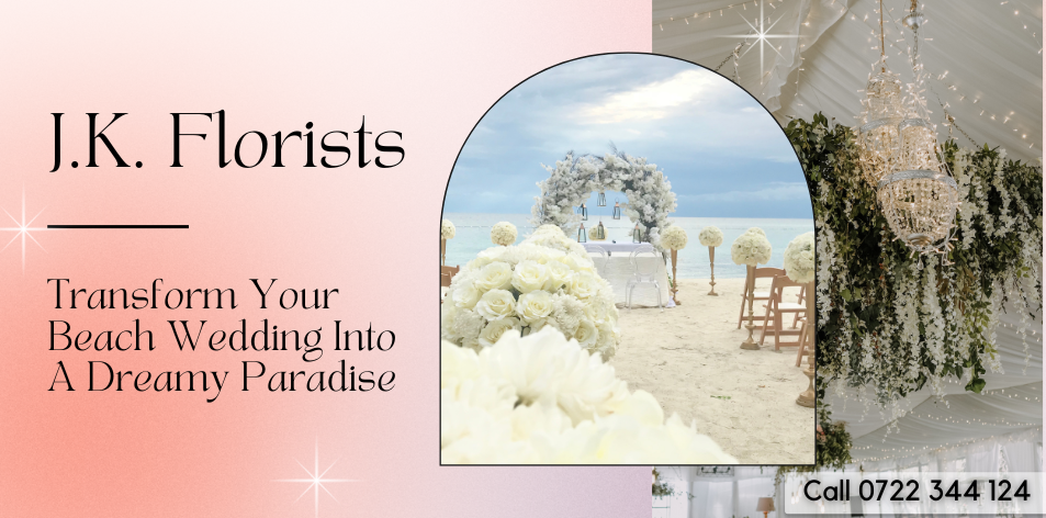 Romantic Beach Wedding Floral Inspirations