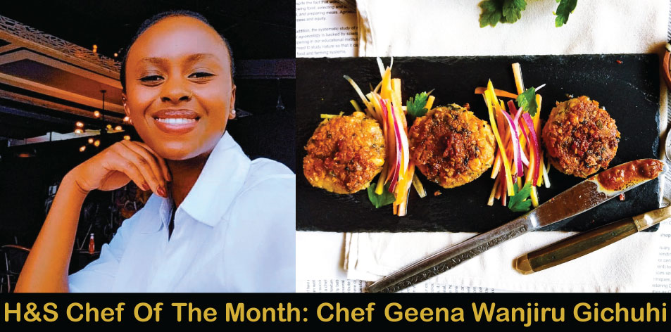 Chickpea Fritters by Chef Geena Wanjiru Gichuhi, H&S Chef Of The Month