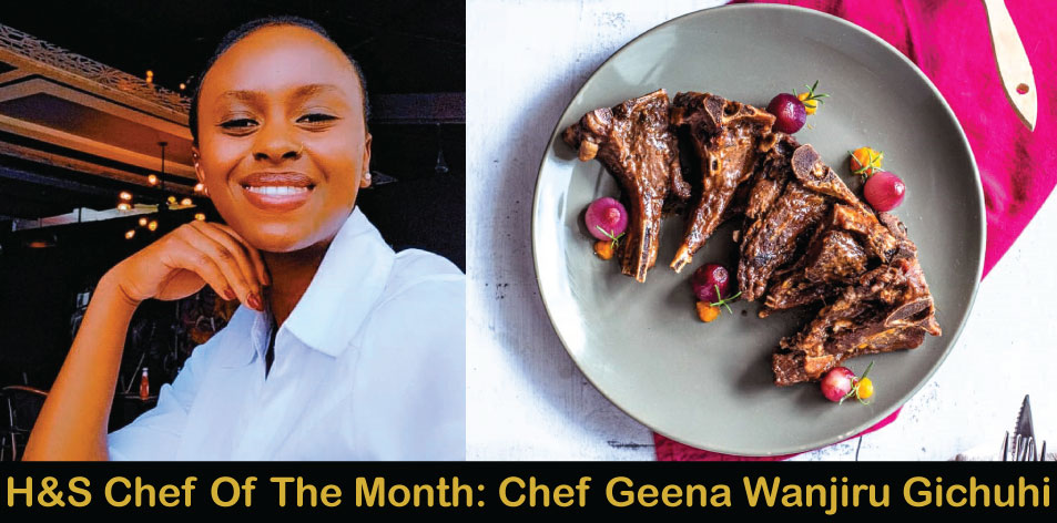 Cider Mustard Braised Lamb Chops With Cider Braised Pearl Onions by Chef Geena Wanjiru Gichuhi, H&S Chef Of The Month